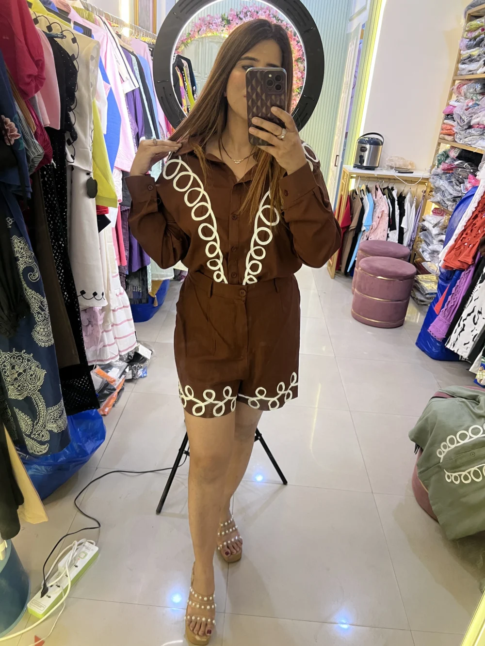 “Tia” - Two Piece Shorts set 003