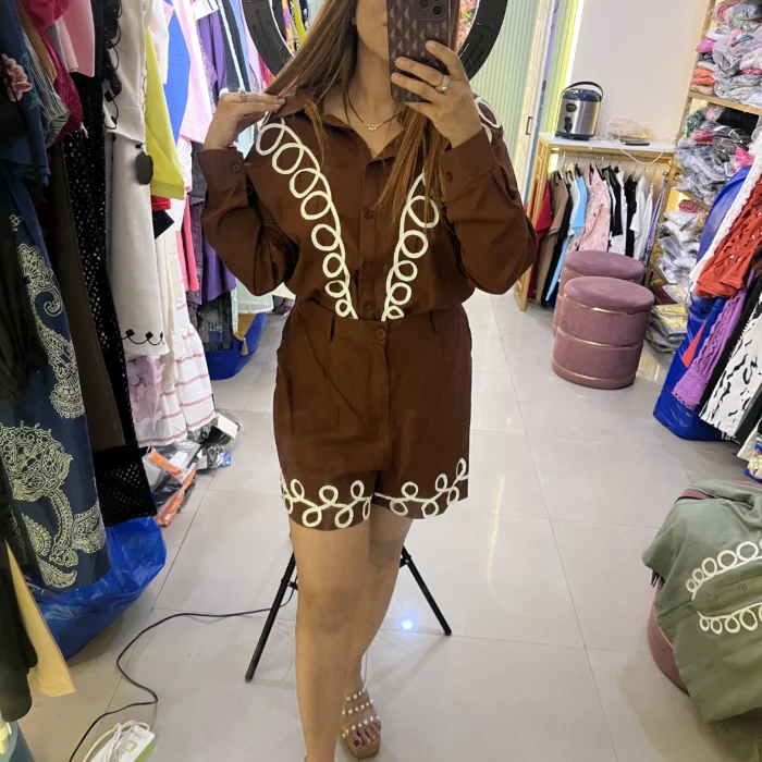 “Tia” - Two Piece Shorts set 003