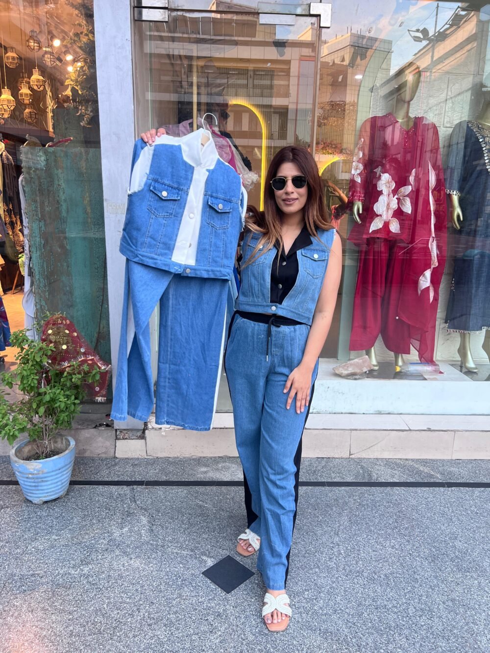 Denim Coord Set