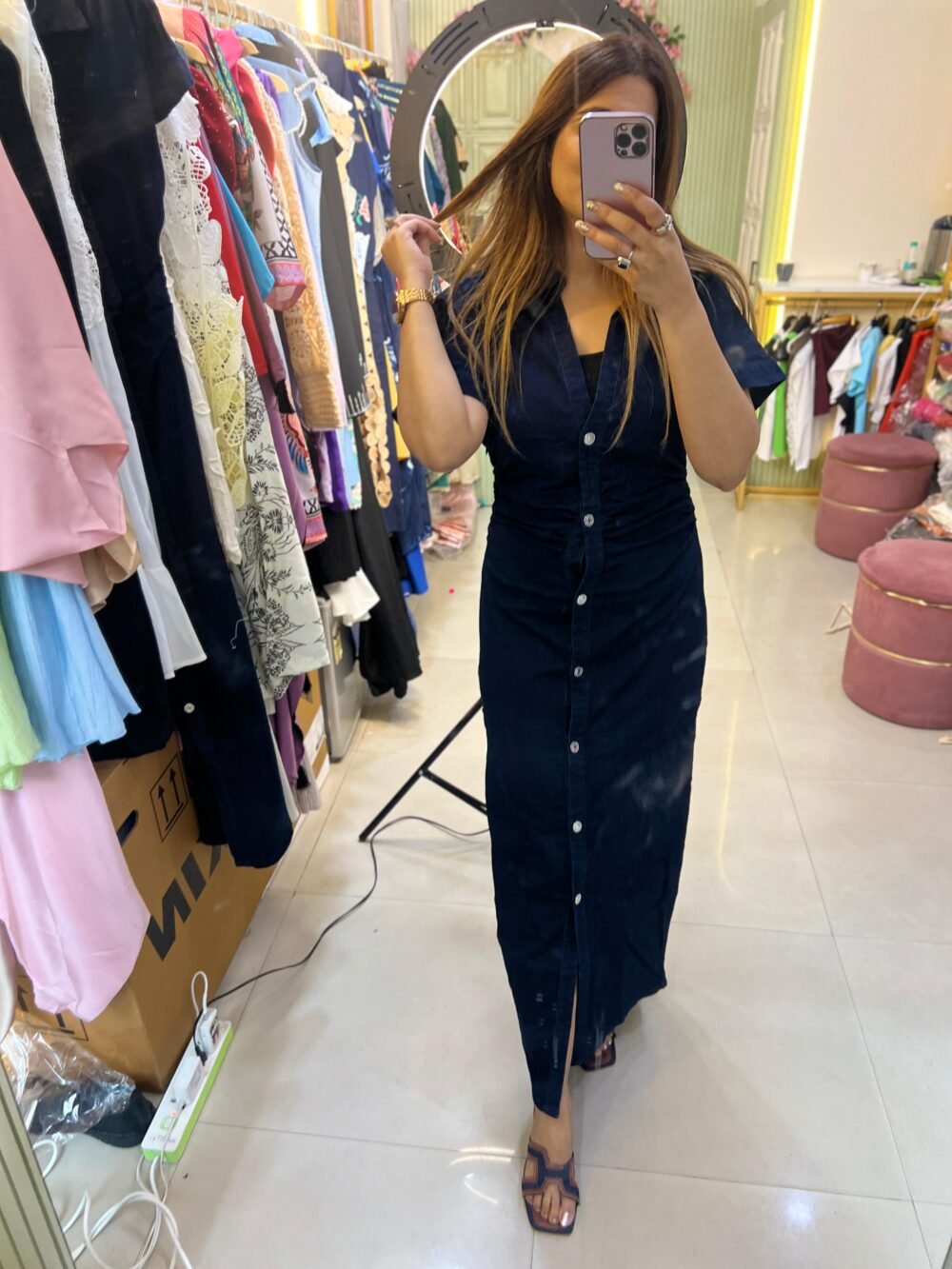 Denim Dress - Image 2
