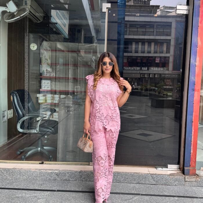 Floral Lace Elegance Co-ord Set