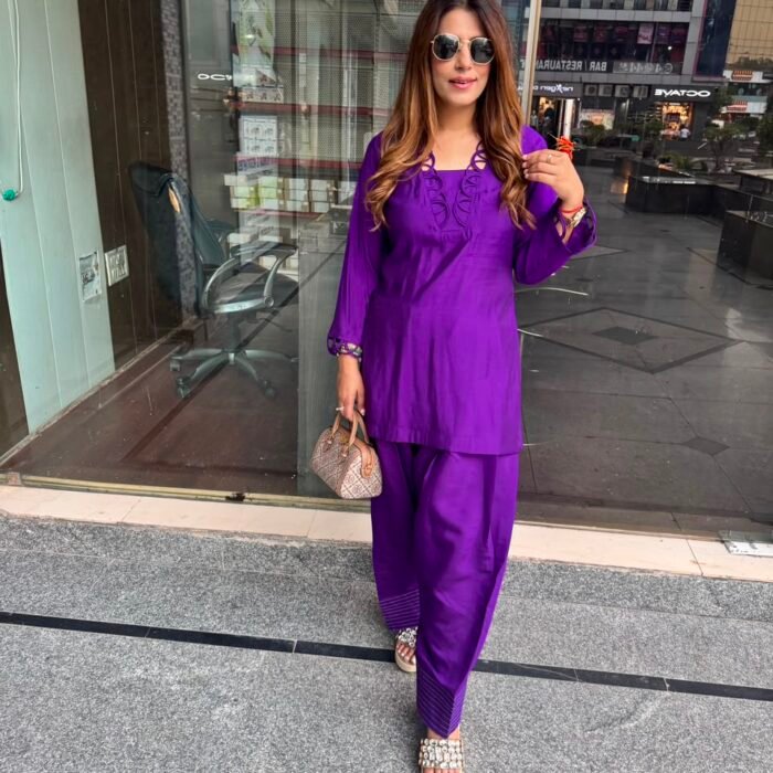 PURPLE GRACE CO-ORD SET