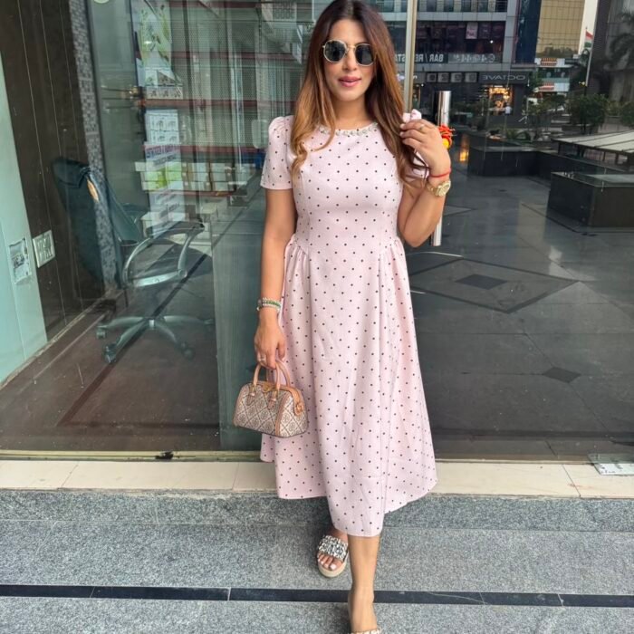 DAISY POLKA DRESS