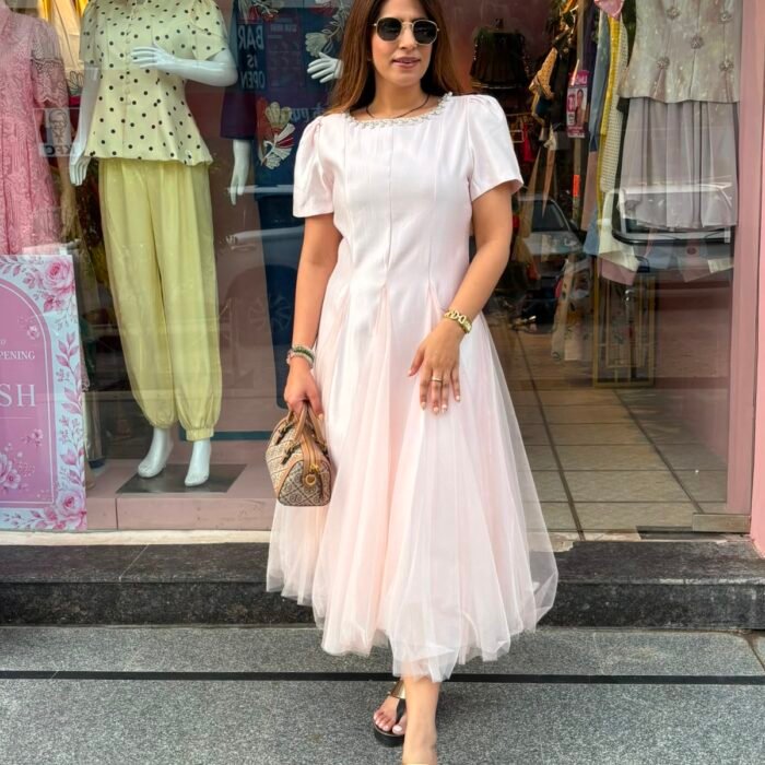 Soft Breeze Fit & Flare Dress