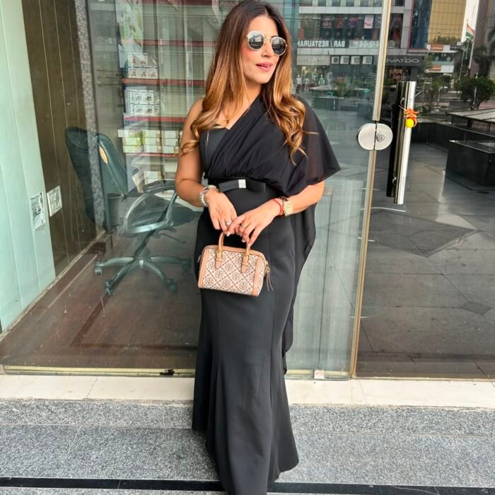 LUXE FLOW DRAPE GOWN