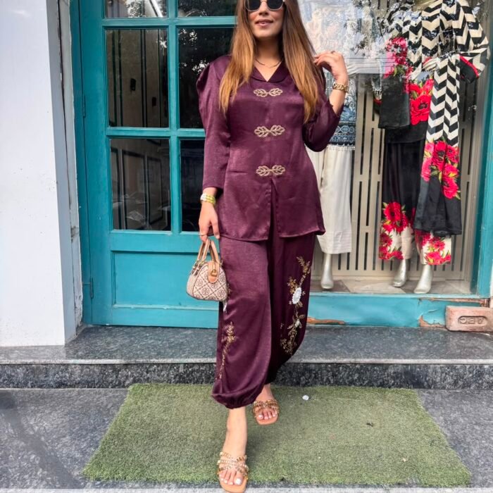 Plum Royale Co-ord Set