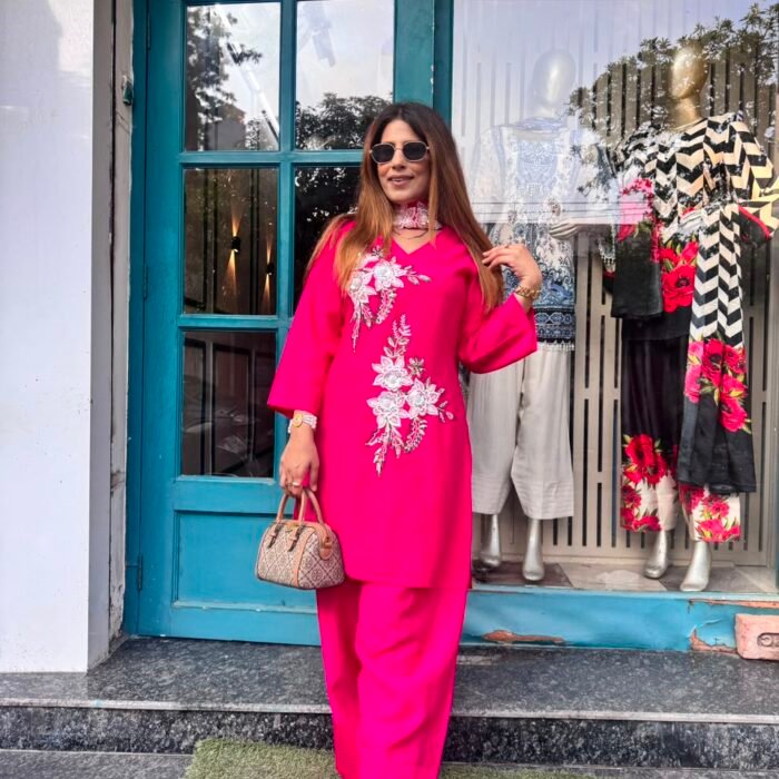 Floral Handwork Kurta Set