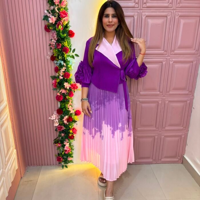 PURPLE CHARM DRESS