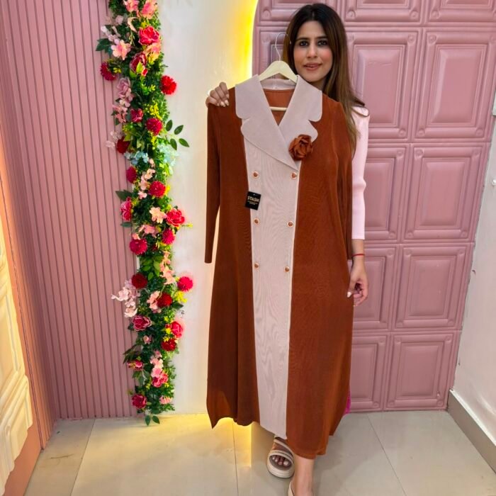 RUST ELEGANCE DRESS